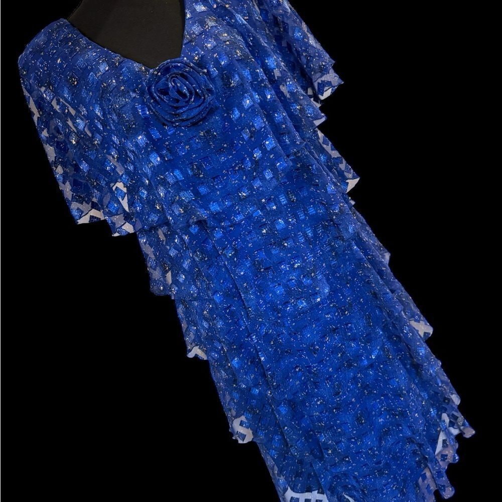 Patra Royal Blue Dress